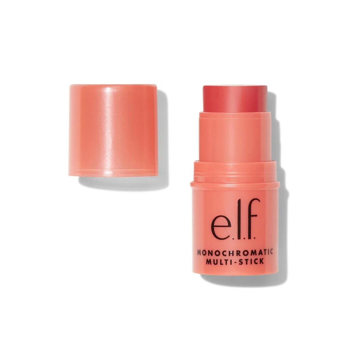 e.l.f., Monochromatic Multi-Stick Blush, Creamy, Lightweight, Versatile, Luxurious, Adds Shimmer, Easy To Use On The Go, Blends Effortlessly, Sparkling Rosé 4.4g