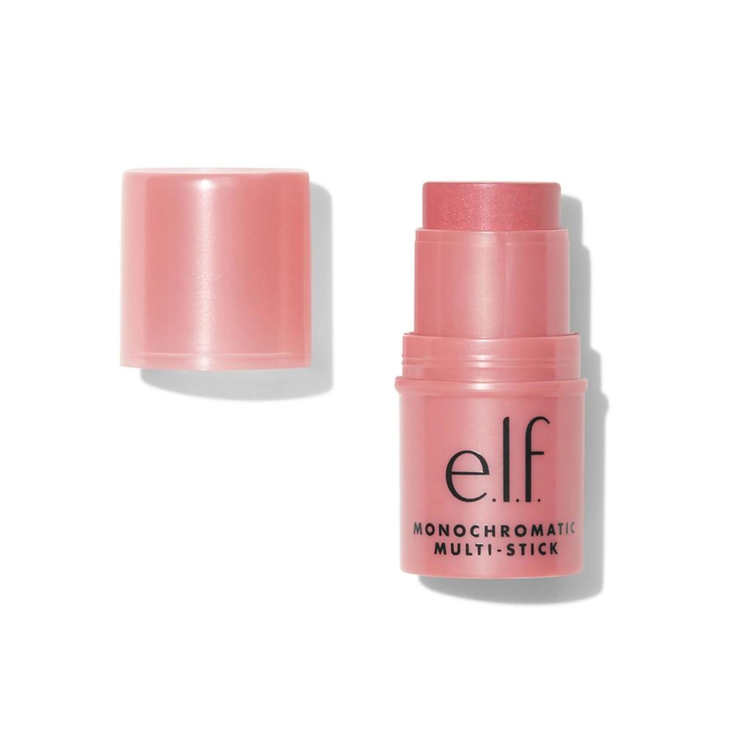 e.l.f., Monochromatic Multi-Stick Blush, Creamy, Lightweight, Versatile, Luxurious, Adds Shimmer, Easy To Use On The Go, Blends Effortlessly, Sparkling Rosé 4.4g